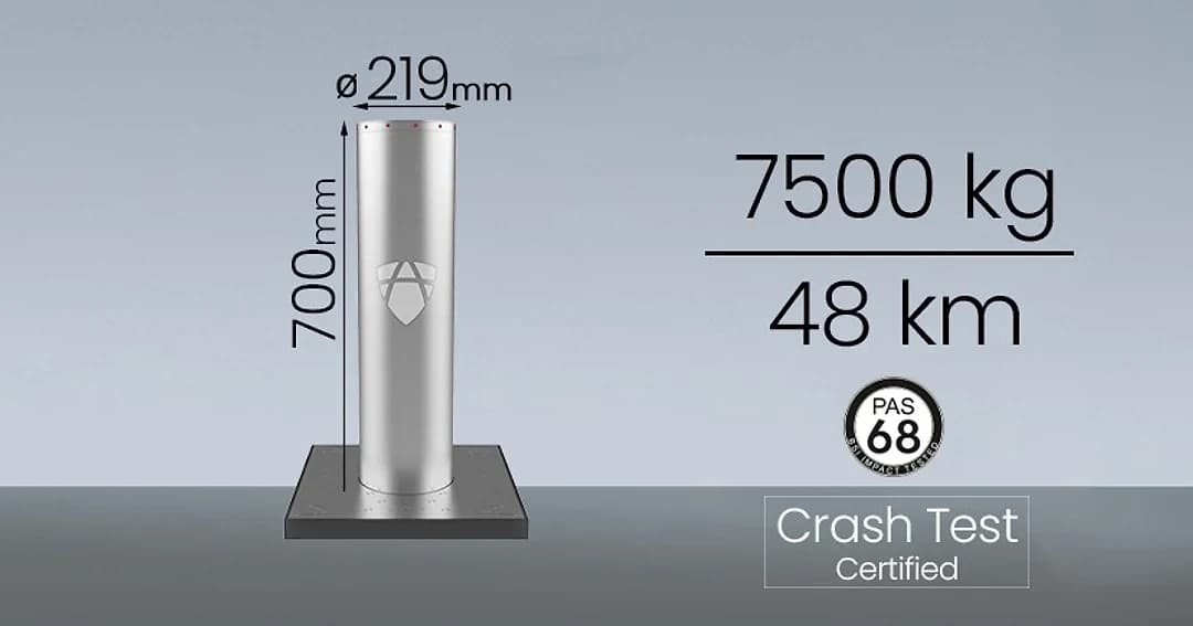 Yüksek Güvenlikli Mantar Bariyer 700mm